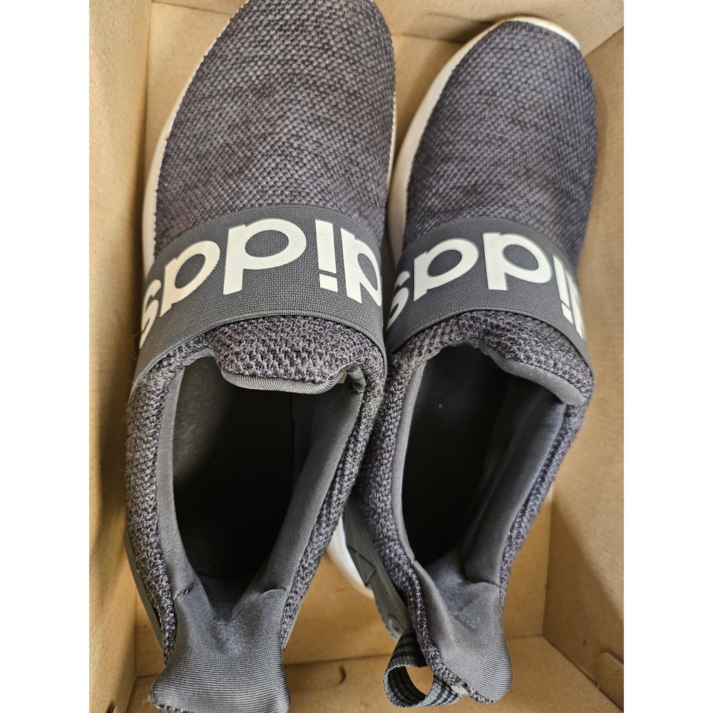 Adidas Lite Racer Adapt 4.0 Grey Slip On Running Shoes FV8601 Mens 8